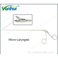 ENT Laryngoscopy Instruments Microlaryngeal triangular head